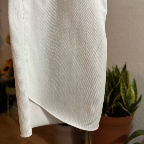 Kate & Mallory white cropped jeans plus size 2X - Picture 3 of 8